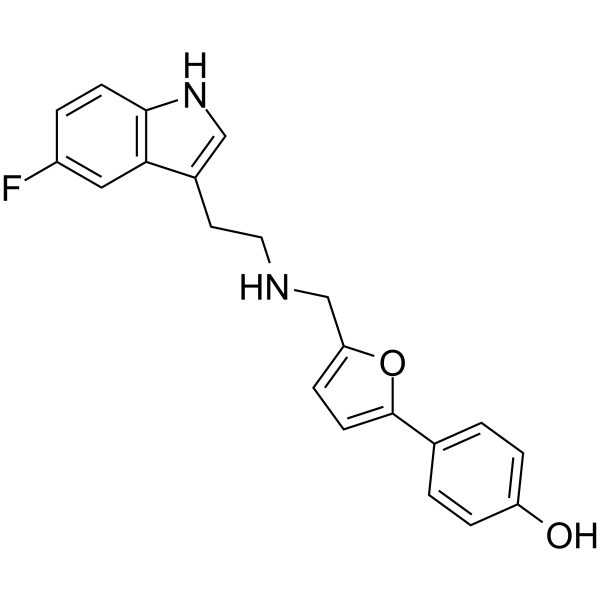 5-HT6/5-HT2A receptor ligand-1结构式