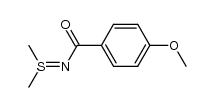 S,S-dimethyl-N-4-methoxybenzoyliminosulfurane Structure