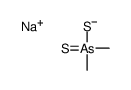 sodium,dimethyl-sulfanylidene-sulfido-λ5-arsane Structure
