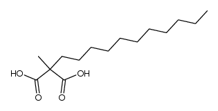 Methyl-undecyl-malonsaeure结构式
