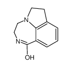 3,4,6,7-Tetrahydropyrrolo(3,2,1-jk)(1,4)benzodiazepin-1(2H)-one结构式
