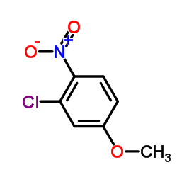 2-氯-4-甲氧基硝基苯结构式