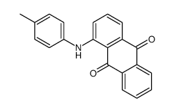1-[(4-methylphenyl)amino]anthraquinone structure