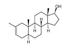 2-Methyl-5α-androst-2-en-17β-ol结构式