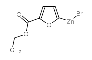 5-ethoxycarbonyl-2-furylzinc bromide Structure
