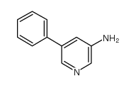 5-PHENYL-PYRIDIN-3-YLAMINE structure