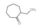 Cycloheptanone,2-ethyl- Structure