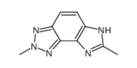 Imidazo[4,5-e]benzotriazole, 2,6-dihydro-2,7-dimethyl- (8CI,9CI) structure