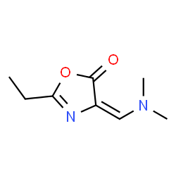 5(4H)-Oxazolone,4-[(dimethylamino)methylene]-2-ethyl-(9CI) structure