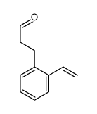 3-(2-ethenylphenyl)propanal结构式