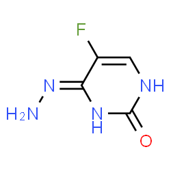 2,4(1H,3H)-Pyrimidinedione, 5-fluoro-, 4-hydrazone (9CI) picture