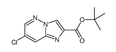 7-CHLORO-IMIDAZO[1,2-B]PYRIDAZINE-2-CARBOXYLIC ACID, TERT-BUTYL ESTER picture
