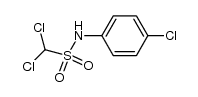 Dichlormethansulfonsaeure-[4-chlor-anilid]结构式