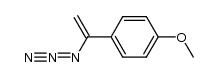 1-(1-azidovinyl)-4-methoxybenzene Structure