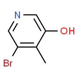 5-溴-4-甲基吡啶-3-醇结构式