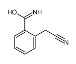 Benzamide, 2-(cyanomethyl)- (9CI) structure