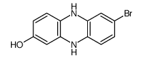 7-bromo-5,10-dihydrophenazin-2-ol结构式