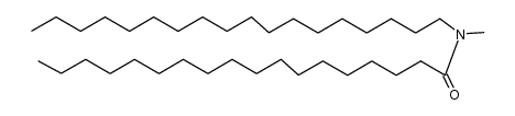 N-methyl-N-octadecyloctadecanamide结构式