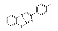 2-P-TOLYLBENZO[D]IMIDAZO[2,1-B]THIAZOLE Structure