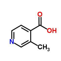 3-Methylisonicotinic acid Structure