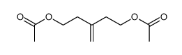 1,5-diacetoxy-3-methylenepentane Structure