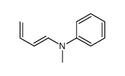 N-buta-1,3-dienyl-N-methylaniline Structure