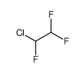1-chloro-1,2,2-trifluoro-ethane structure