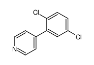 4-(2,5-dichlorophenyl)pyridine结构式