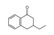 3-ethyl-1-oxo-1,2,3,4-tetrahydronaphthalene结构式