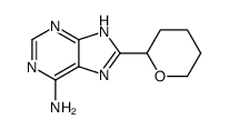 8-(oxan-2-yl)-7H-purin-6-amine Structure