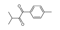 1-p-Tolyl-3-methyl-butandion-(1,2)结构式