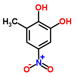 3-methyl-5-nitrocatechol structure