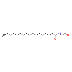 N-(2-Hydroxyethyl)heptadecanamide结构式