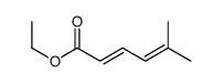 ethyl 5-methylhexa-2,4-dienoate Structure