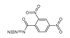 2,4-dinitrobenzoyl azide结构式