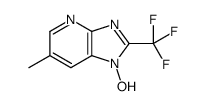 1-hydroxy-6-methyl-2-(trifluoromethyl)imidazo[4,5-b]pyridine Structure