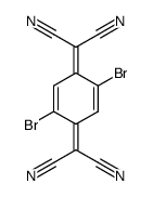 2,5-Dibromo-7,7,8,8-tetracyano-p-quinodimethane Structure