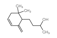 α,6,6-trimethyl-2-methylenecyclohex-3-ene-1-propan-1-ol结构式