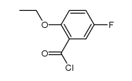 2-ethoxy-5-fluorobenzoyl chloride Structure