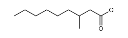 3-methyl-nonanoyl chloride Structure