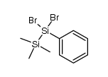 1,1-dibromo-2,2,2-trimethyl-1-phenyldisilane Structure