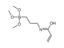 3-ACRYLAMIDOPROPYLTRIMETHOXYSILANE, tech-95 Structure