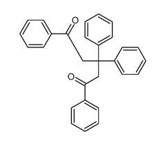 1,3,3,5-tetraphenylpentane-1,5-dione Structure