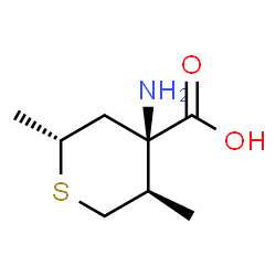 2H-Thiopyran-4-carboxylicacid,4-aminotetrahydro-2,5-dimethyl-,(2alpha,4beta,5beta)- picture