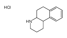 1,2,3,4,4a,5,6,10b-octahydrobenzo[f]quinoline,hydrochloride Structure