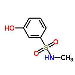 3-Hydroxy-N-methylbenzenesulfonamide structure