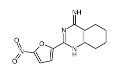 2-(5-nitrofuran-2-yl)-5,6,7,8-tetrahydroquinazolin-4-amine Structure