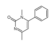 1,4-dimethyl-6-phenylpyrimidin-2-one结构式