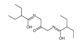 2-ethyl-N-[3-(2-ethylbutanoylamino)-2-oxopropyl]butanamide Structure