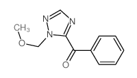 [2-(methoxymethyl)-1,2,4-triazol-3-yl]-phenyl-methanone结构式